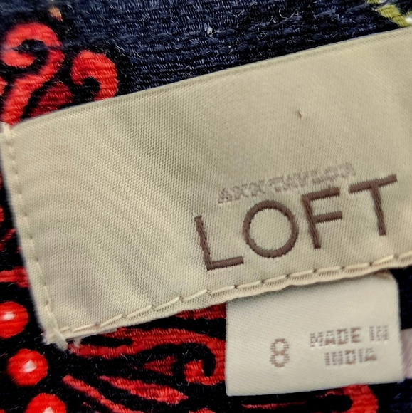 Loft womens floral & fringe cropped jacket - Picture 6 of 12